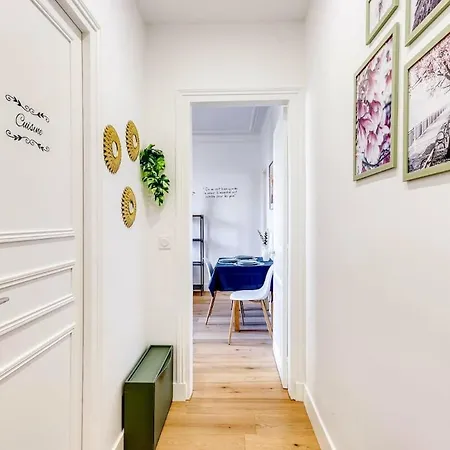 Paris Elegance Private Parking Et Metro 2 Minutes 公寓 *