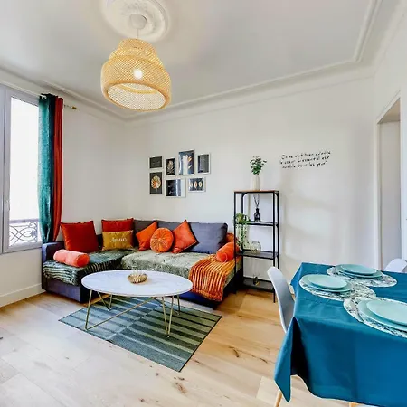 Paris Elegance Private Parking Et Metro 2 Minutes 公寓